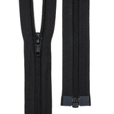 Rits deelbaar | YKK | spiraal 5 | 65 cm | 580 zwart Deelbare Rits YKK - D - #5 - 65 - CM - 580 - ZWART